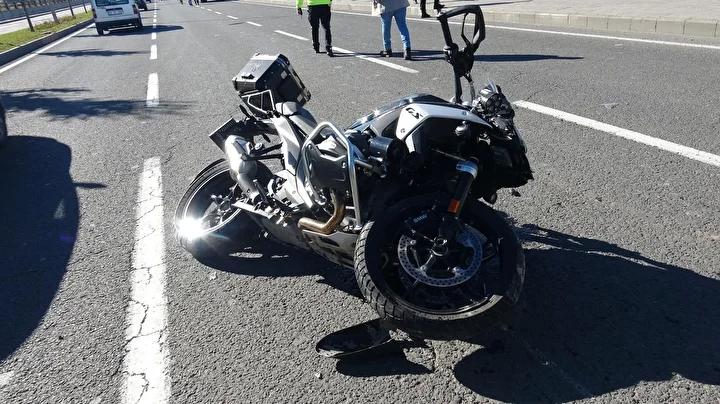 Erzurum'da Polis Memurunun Kazası Güvenlik Kameralarında