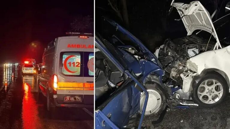 Eskisehirde Trafik Kazasi Cok Sayida Yarali Var