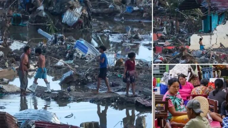 Filipinleri Vuran Kalmaegi Tayfununda Can Kaybi ve Arama Calismalari