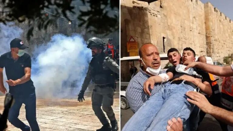 Filistin Topraklarina Yonelik Israil Saldirilarinda 8 Yarali