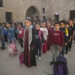 Gazzede Tarihi El-Kemaliyye Okulu Yeniden Ogrencilerini Agirlamaya Basladi