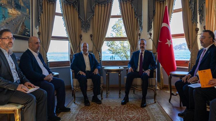Hakan Fidan, Hamas Yetkilileriyle İstanbul’da Görüştü
