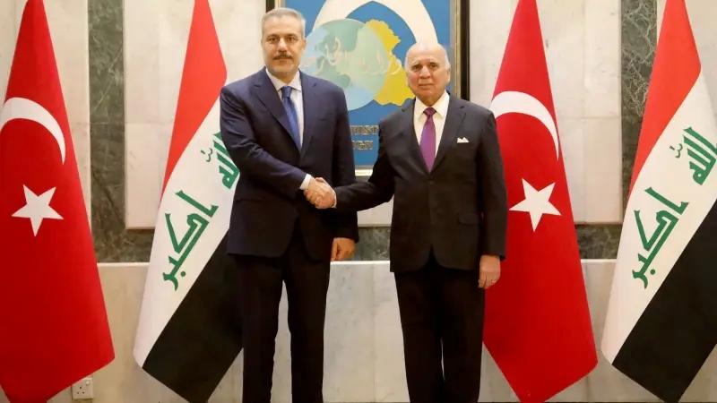 Hakan Fidan Irak Dışişleriyle Ortak Basın Toplantısında Güven ve İşbirliği Mesajları Verdi