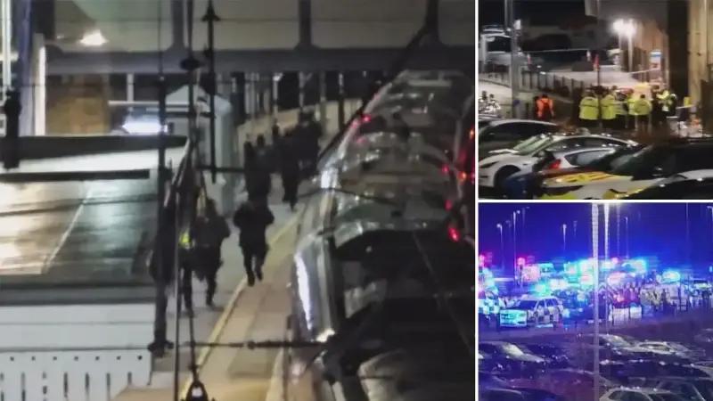 Ingilterede Tren Yolculugu Sirasinda Yasanan Siddet Olayi ve Sorusturmalar