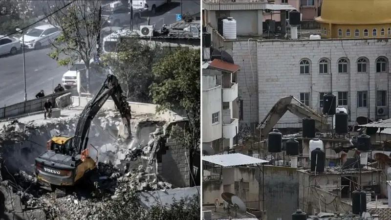 Israil Askerlerinin Bati Seriadaki Yikim Operasyonlari ve Filistinli Yapilara Yansiyan Mulkiyet