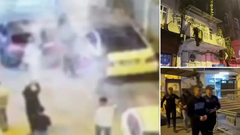 İtfaiye ve Polisin Havai Fişek Sebepli Yangınla Mücadelesi