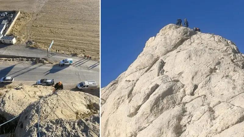 Kalecik Mahallesi Kayalıklarında Mahsur Kalan Şefik Bartin Kurtarıldı