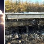 Karabuk8217te Yolcu Otobusu Motor Bolumunde Yangin Cikti