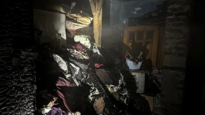 Karbük'te Giriş Katında Yangın ve Çıkan Olaylar