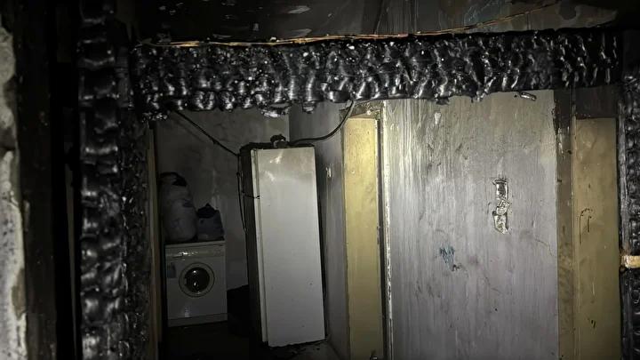 Karbük'te Giriş Katında Yangın ve Çıkan Olaylar