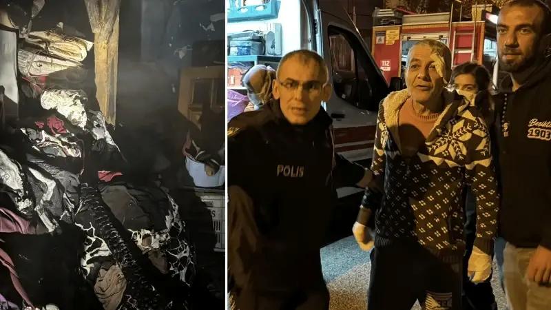 Karbük’te Giriş Katında Yangın ve Çıkan Olaylar