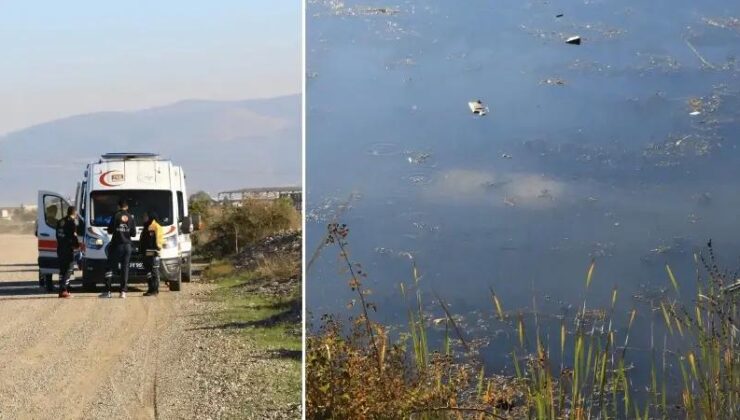 Kazada Kontrolden Çıkan Otomobil Gölete Uçtu – Bir Yaralı Hastaneye Kaldırıldı