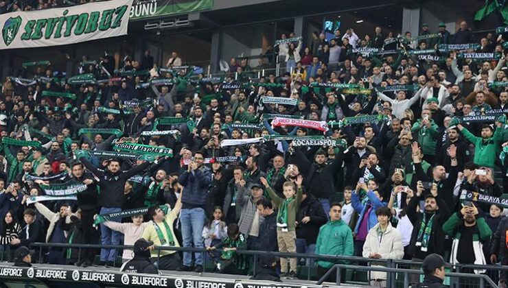 Kocaelispor-Galatasaray Maçında Taraftar Rekor Denemesi