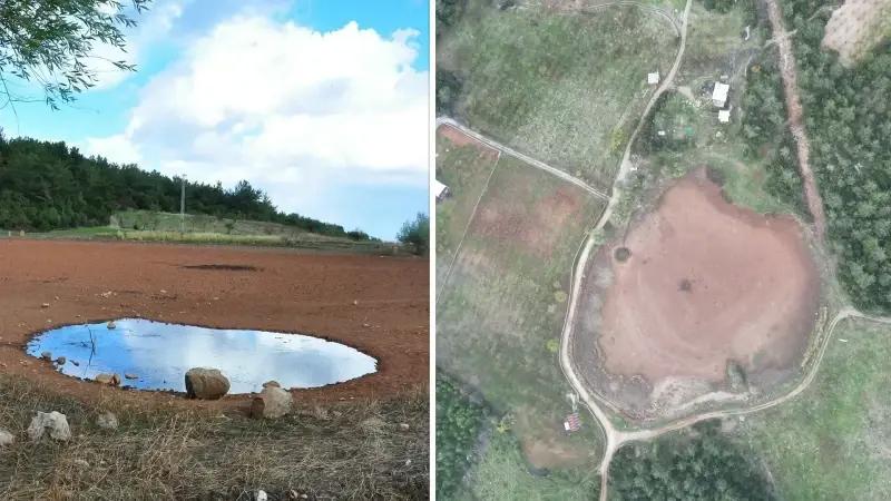 Kuraklıkla Mücadele Edilen Sülüklü Göl’de Su Seviyesi Krizi