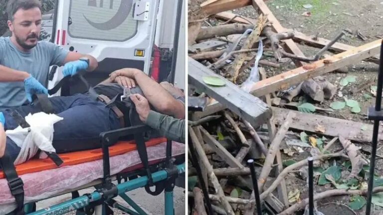 Manavgat8217ta Bacagina Demir Sapan Kurtarma Cabasiyla Saglamlastirildi