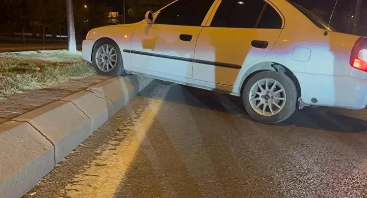 Melikgazide Trafik Kazasi ve Alkollu Surucu Uyarisi Melikgazide Trafik Kazasi ve Alkollu Surucu Uyarisi