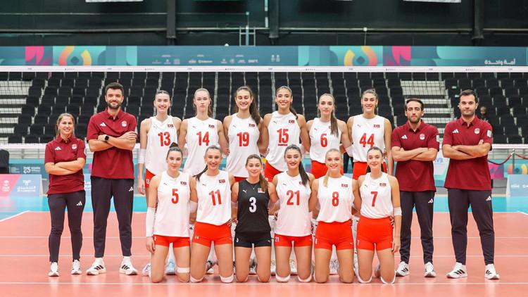 Milli Kadın Voleybol Takımı Riyad’da İslami Dayanışma Oyunları’nda Hız Kesmeden İlerliyor