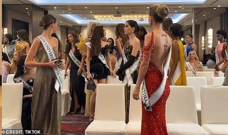 Miss Universe Tayland8217da Soke Eden Anlar Guzellik Yarismasinda Cekilen Anlar Miss Universe Taylandda Soke Eden Anlar Guzellik Yarismasinda Cekilen Anlar ve Sonrasi
