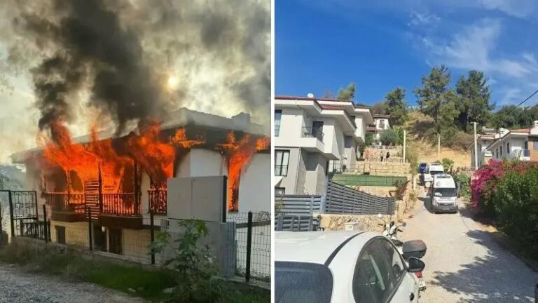 Mugla8217da Olay Cigrindan Cikti Ciftin Evi Atese Verildi Silahla Saldiriya Gecildi