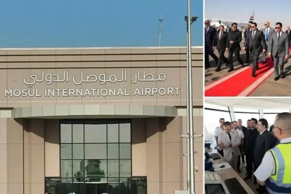 Musul Uluslararası Havalimanı’nda İlk Resmi İç Hat Uçuşu Gerçekleşti