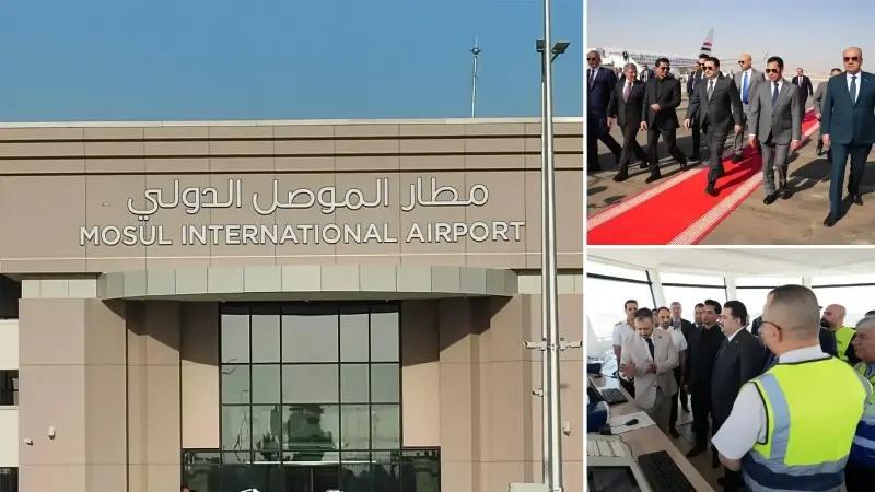 Musul Uluslararası Havalimanı’nda İlk Resmi İç Hat Uçuşu Gerçekleşti