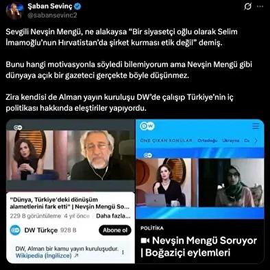 Nevsin Mengu ve Imamoglu Finansmani Iddialarina Guncel Bakis CHPli Gazeteciden Sert Tepki