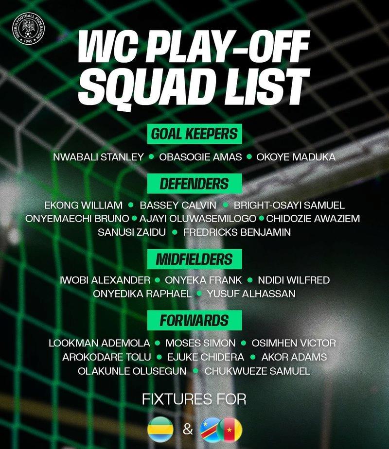 Nijerya Milli Takımı'nda Galatasaray ve Beşiktaşlı İki Yıldızın Aday Kadrosu