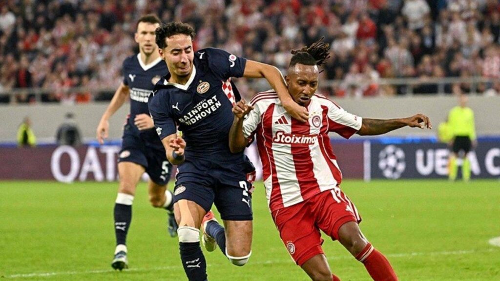 Olympiakos ve PSV Arasında Gerçekleşen Şampiyonlar Ligi Maçından Detaylar