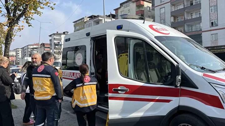 Orduda Trafik Kazasi Minibus ve Cip Carpisti Cok Sayida Yarali Var