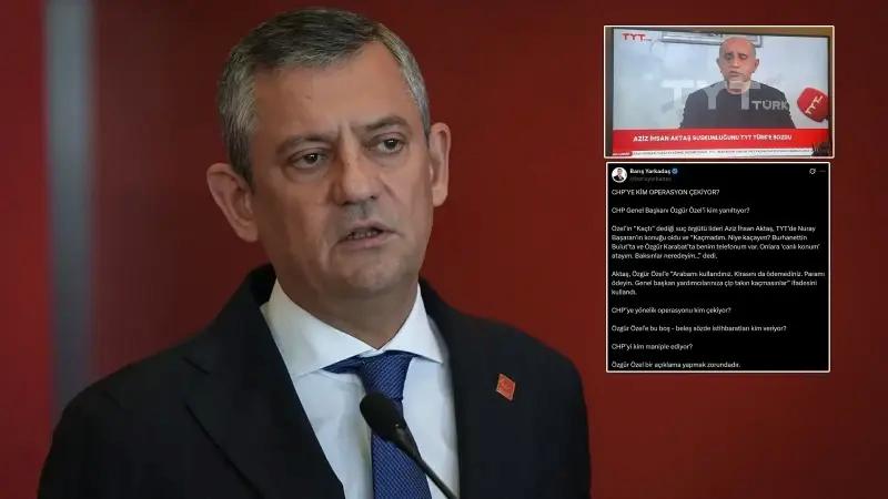 Özgür Özel’in Yurt Dışına Çıkış İddiasına Aktaş’tan Yanıt: Konum Paylaşabilirim