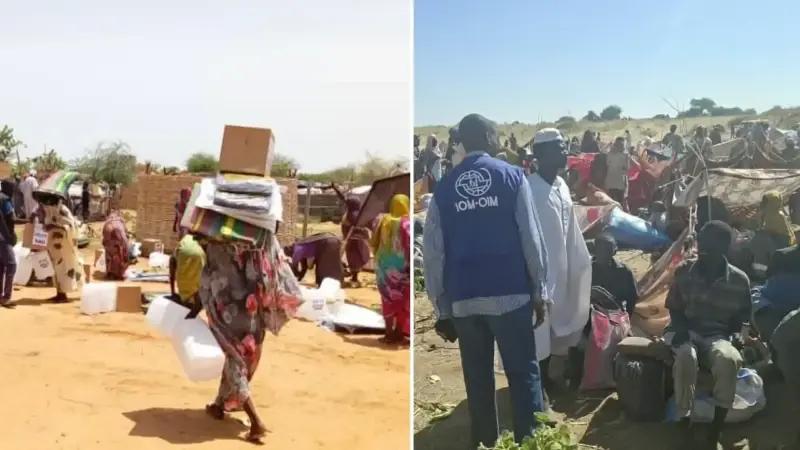 Paris’te Sudan’daki Sivillere Yönelik Katliamlara Kurban Olanlar İçin Gösteri Düzenlendi