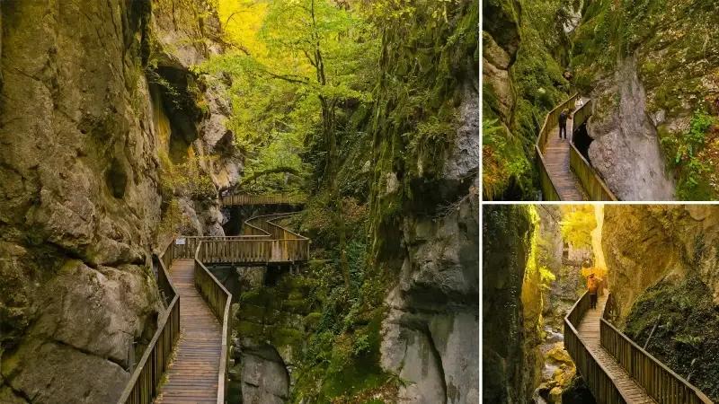 Pınarbaşı Horma Kanyonu’nun Büyüleyici Sonbahar Manzaraları