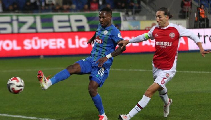 Rizespor, Karagümrük’ü 1-0 Mağlup Ederek Önemli Bir Galibiyet Aldı