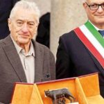 Robert De Niro Romada Belediye Baskani ve Vatikan Yetkilileriyle Bir Araya Geldi