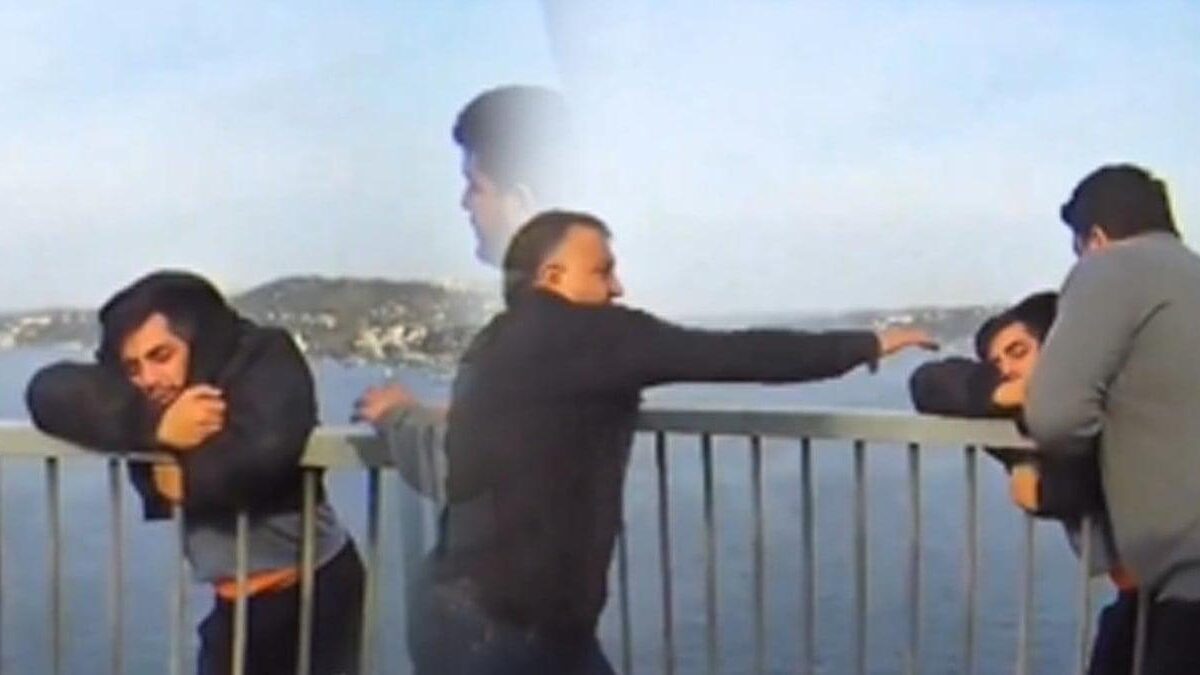 Son Anda Kurtuluş: 15 Temmuz Şehitler Köprüsü’nde İntihar Girişimine Vatandaş Müdahalesi