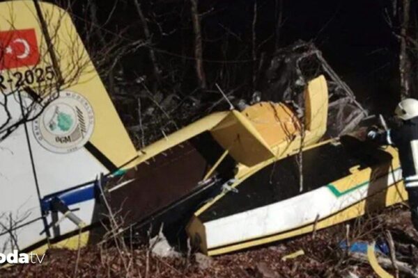 Tarim ve Orman Bakanligi Duyurdu Hirvatistanda Yangin Sondurme Ucagi Dustu Bir Pilotumuz Sehit Oldu