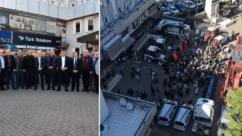 Terme Belediyesi Yeni Araç Filosunu Resmen Hizmete Sundu