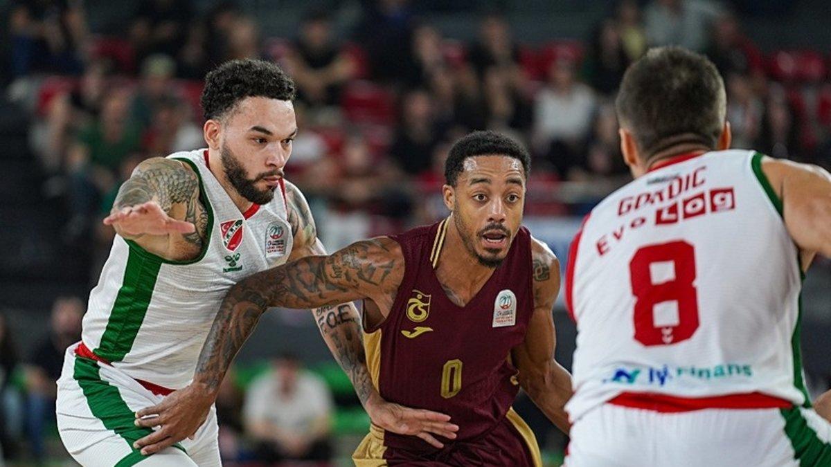 Trabzonspor Zorlu Dokunusla Karsiyaka8217yi Guclu Farkla Yendi