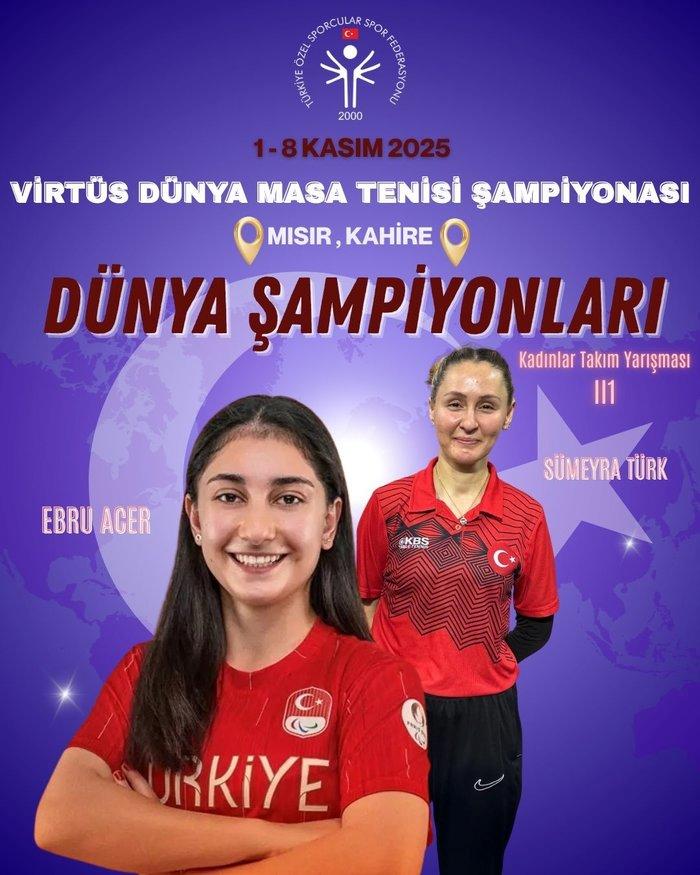 Turkiye Kadin Para Masa Tenisi Takimi Kahire8217de Dunya Sampiyonu Oldu Turkiye Kadin Para Masa Tenisi Takimi Kahirede Dunya Sampiyonu Oldu