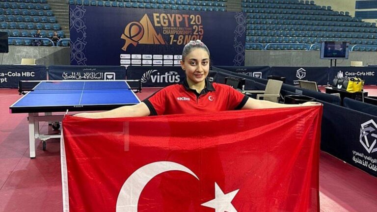 Turkiye Kadin Para Masa Tenisi Takimi Kahire8217de Dunya Sampiyonu Oldu