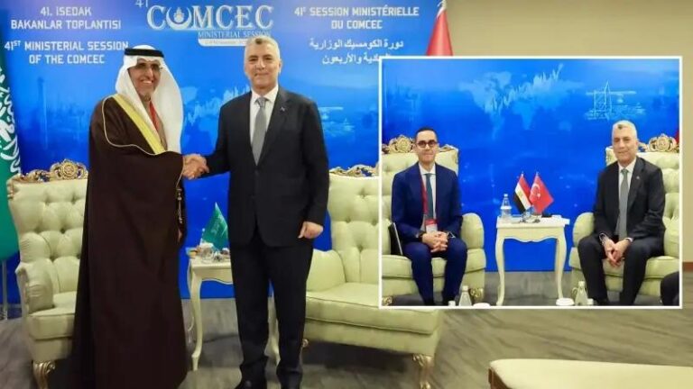 Turkiye ve Misir ile Suudi Arabistan Arasindaki Ekonomik Isbirligi Gelismeleri