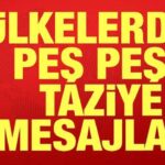 Turkiye8217yi Sarsan Kaza Askeri Kargo Ucagi Kazasi Sonrasi Dunyadan Taziye Mesajlari