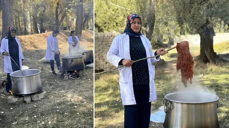Van Olgunlaşma Enstitüsü’nün Geleneksel Kök Boyacılığı ve Yün İşleme Çalışmalarıyla Kültürel Mirasın Yaşatılması