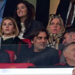 Vincenzo Montella Galatasaray-Trabzonspor Macini Protokol Tribununden Izledi