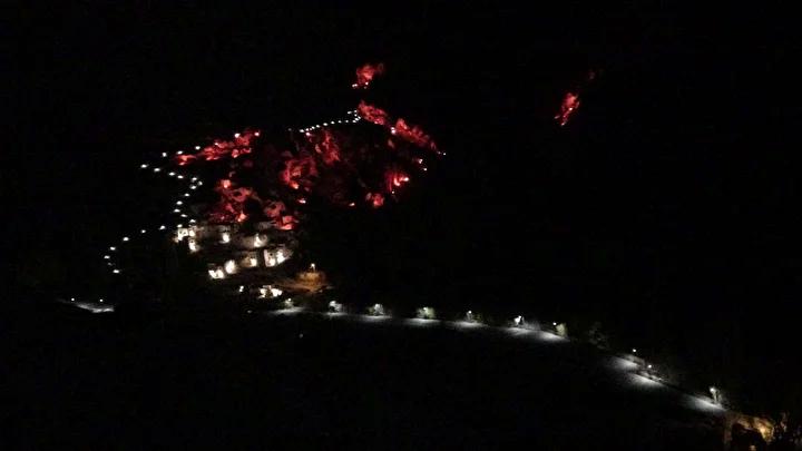 Yeşilhisar'da Muhteşem Süper Ay Manzarası Büyük İlgi Gördü