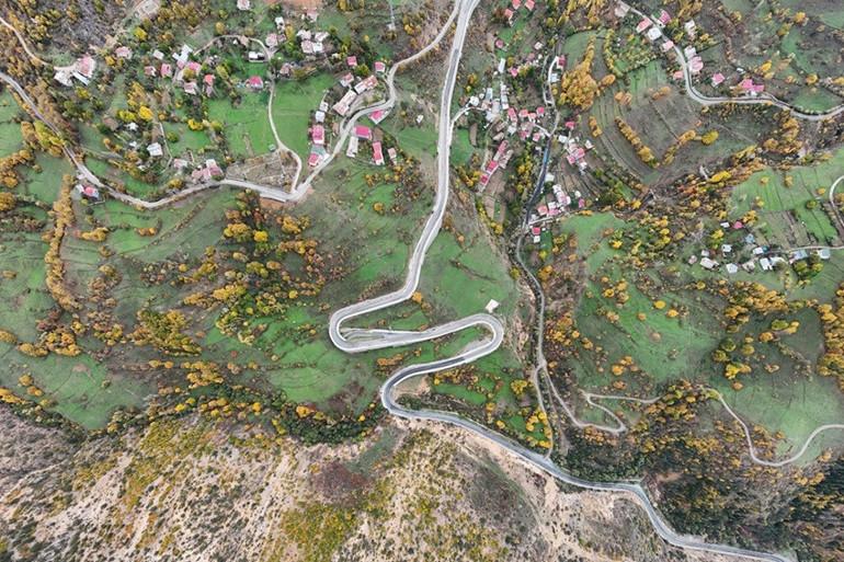 Zigana Yolunda Sonbaharın Renkleri ve Doğa Tutkunlarının Rüya Yolculuğu