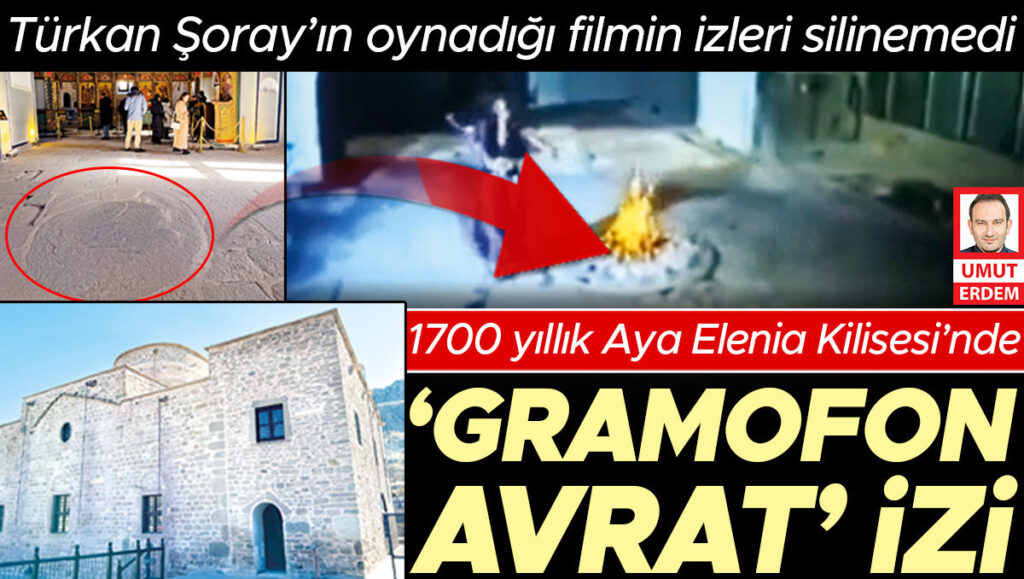 1700 Yıllık Kilisede 'Gramofon Avrat' İzi