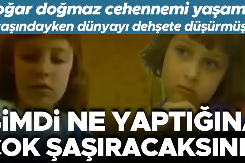 Cocukken Dehset Sacti Simdi Hayat Kurtariyor