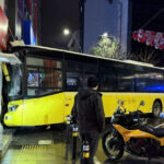 IETT Otobusu Binaya Carpti Kartalda 6 Kisi Yaralandi