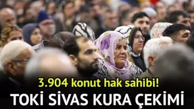 TOKİ Sivas kura sonuçları ne zaman açıklanacak